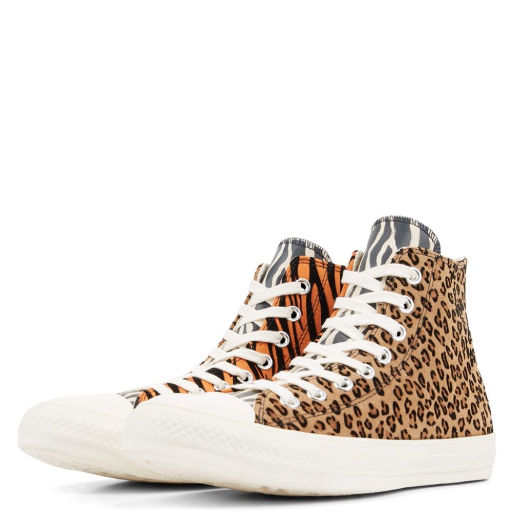 Converse All Star Animal Print Suede - size 8/39